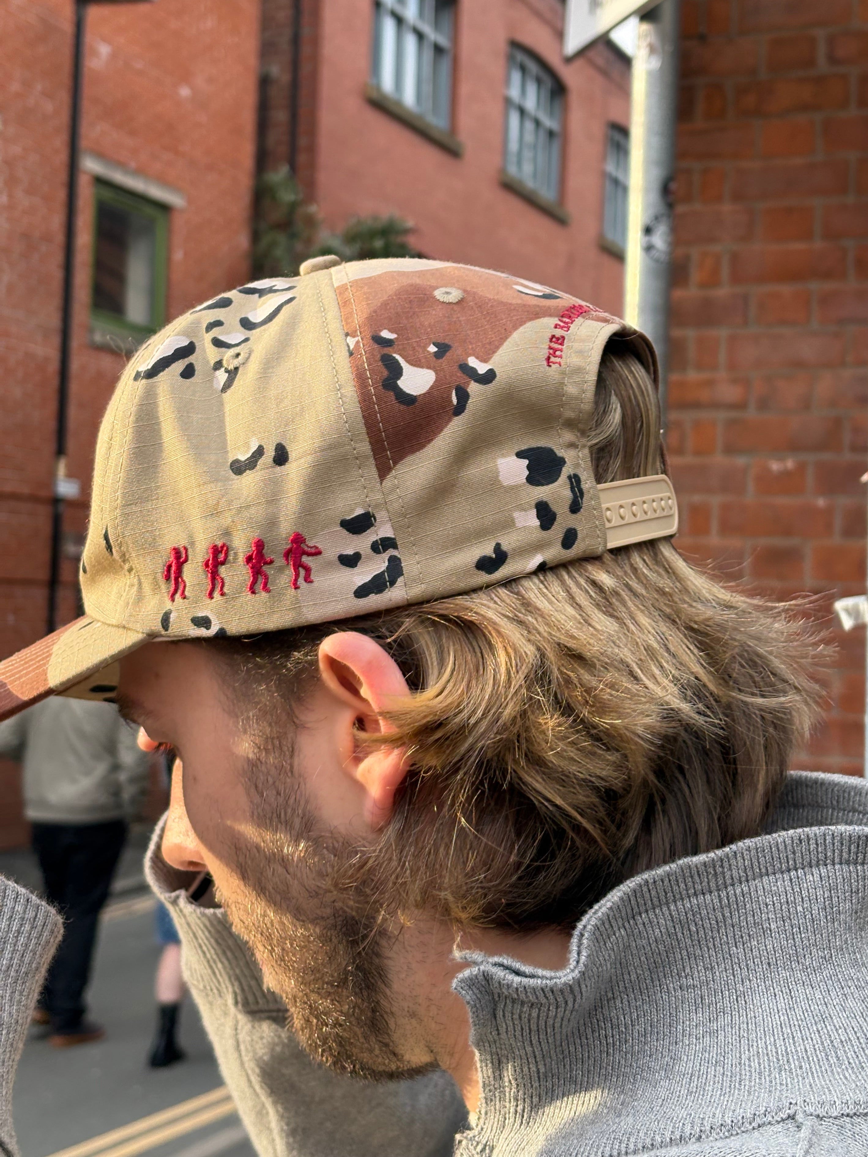 Nylon Desert Camo Cap