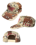 Desert Camo 5 Panel Nylon Cap