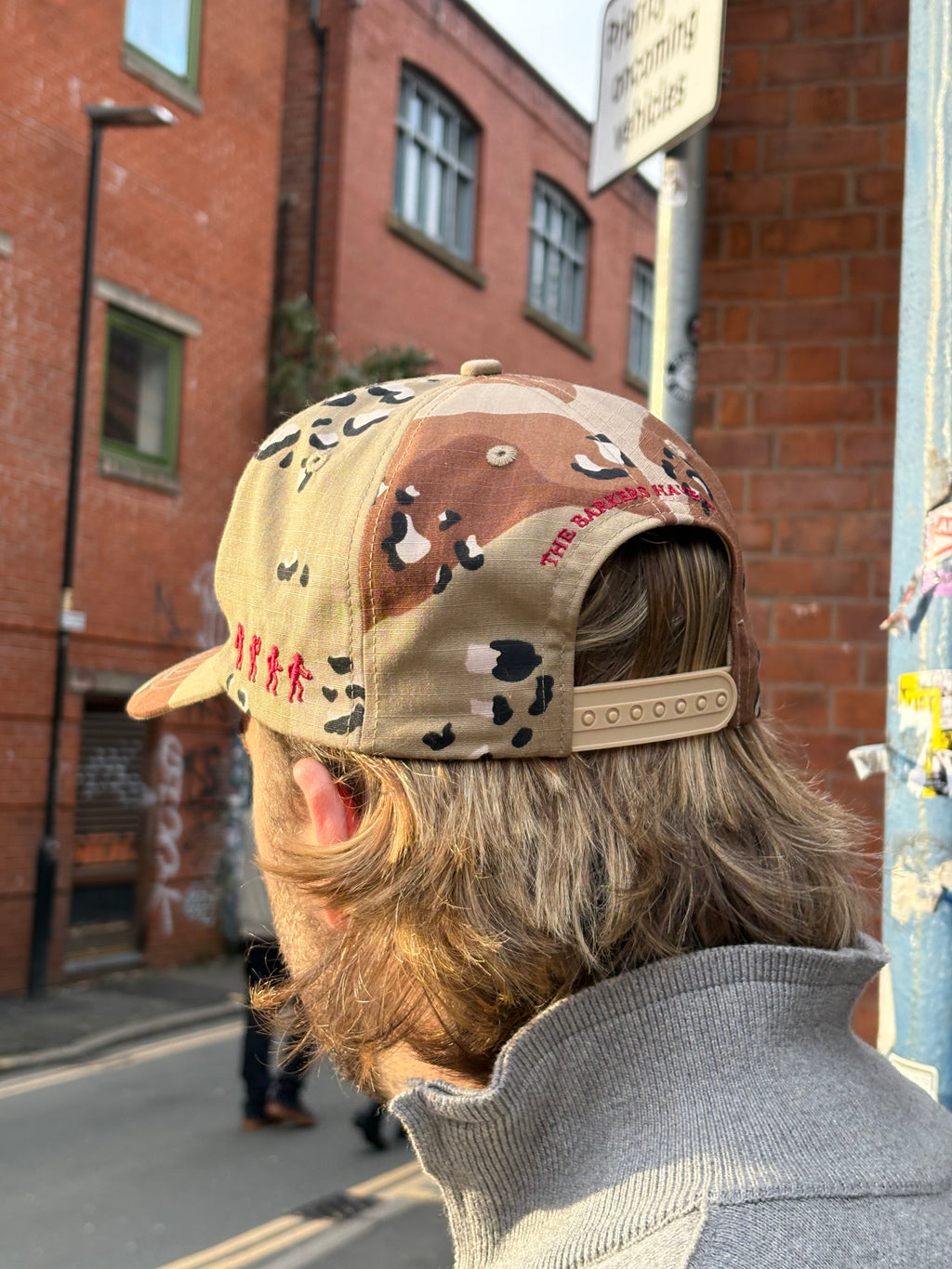 Nylon Desert Camo Cap